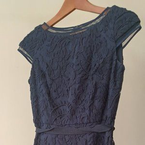 Vintage Blue Lace Dress